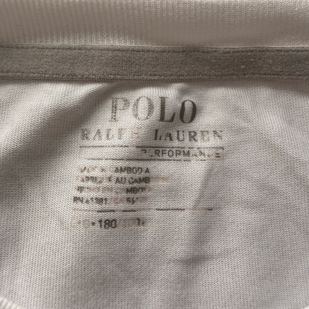 Polo Ralph Lauren Performance White/Black ‘Big Pony POLO’ Graphic T-Shirt - Picture 2 of 4